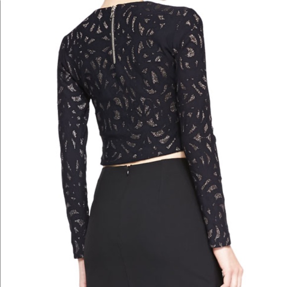 Luna metallic skirt and crop top set - Picture 9 of 10